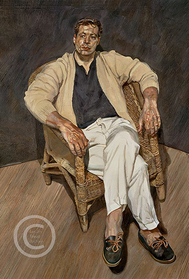 "Man-in-a-String-Chair"-1988-1989-Oil-on-Canvas-150cmx102cm