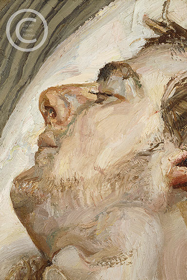 "Man's-Head-and-Arm"-1988-Oil-on-Canvas-24.2cmx16cm