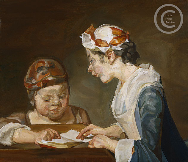 "After Chardin (Large)" 1999 Oil on Canvas 52.7cmx61cm