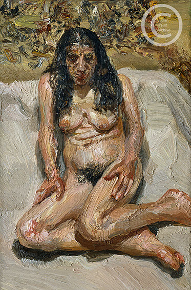 &nbsp;"Annabel" 1990 Oil on Canvas 24.2cmx16.5cm