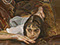  "Esther" 1989 Oil on Canvas 25.5cm x 25cm