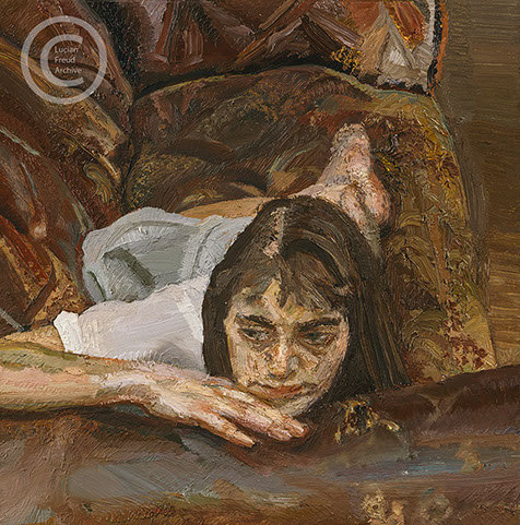 &nbsp;"Esther" 1989 Oil on Canvas 25.5cm x 25cm