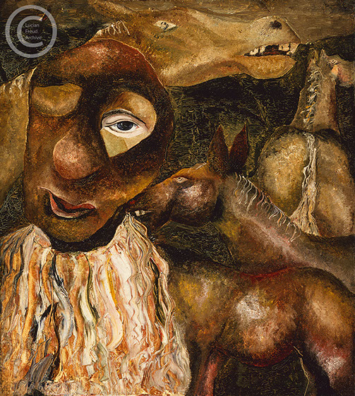 Painting by Lucian Freud 1930's Early work