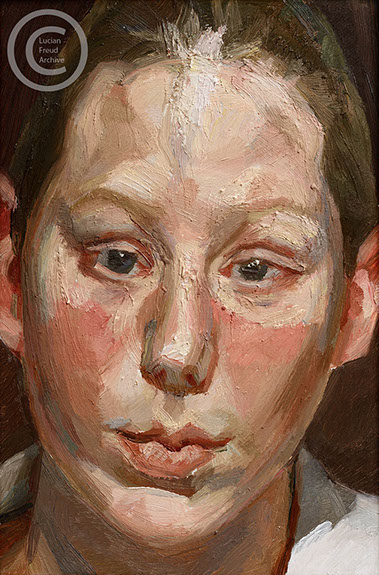 &nbsp;"Frances Costelloe" 2002 Oil on Canvas 30.5cmx20.3cm