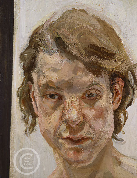 "Head of a Naked Girl" 1999-2000 Oil on Canvas 51.4cmx40.6cm