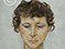 Lucian Freud "Head of a Woman"  1950  Oil on Canvas  45cm x 35cm