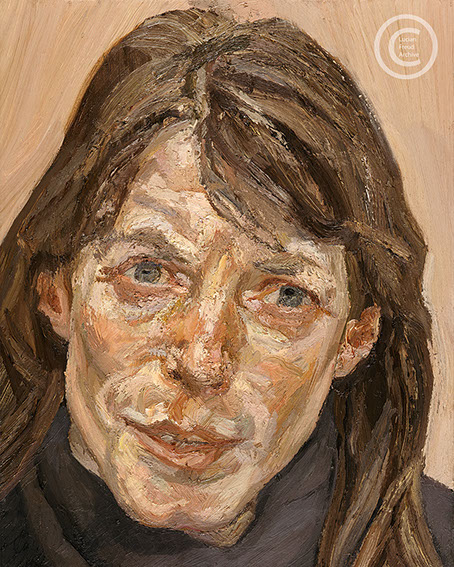 &nbsp;"Head of a Woman" 1990-1991 Oil on Canvas 38cmx30.5cm