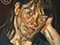  "Head of a Woman" 1992 Oil on Canvas 25.4cmx25.4cm