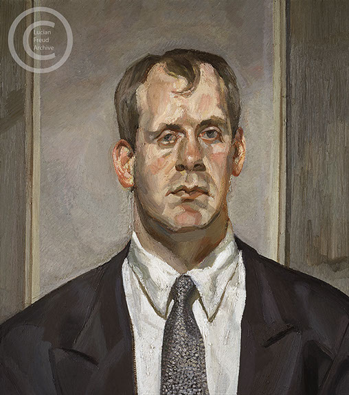 "Head of an Irishman" 1999 Oil on Canvas 47cmx36.8cm