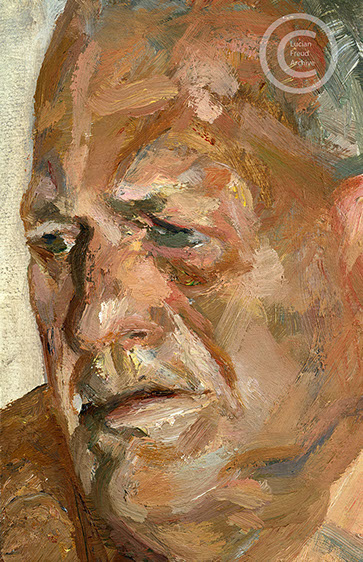 "John Richardson" 1998 Oil on Canvas 16cmx11.5cm