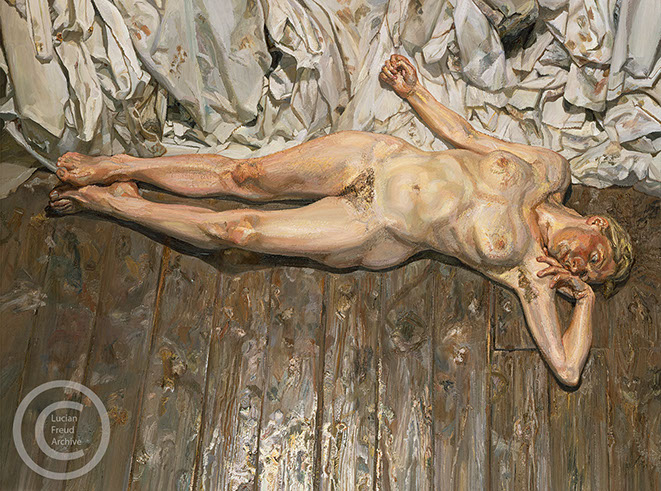 &nbsp;"Lying by the Rags" 1989-1990 Oil on Canvas 138.5cmx184.2cm