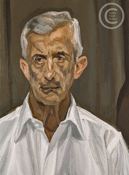 &nbsp;"Man in a White Shirt" 2002-2003 Oil on Canvas 55.8cmx45.7cm