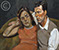 Lucian Freud "Michael Andrews and June" 1965-1966 Oil on Canvas 60cmx70cm