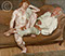 Lucian Freud "Naked Man with His Friend"  1979-1980   Oil on Canvas  90.2cm x 105.5cm