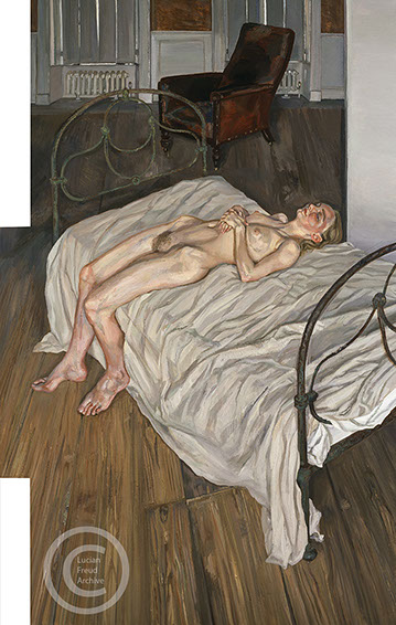 "Naked Portrait with Red Chair" 1999 Oil on Canvas 220cmx144.4cm