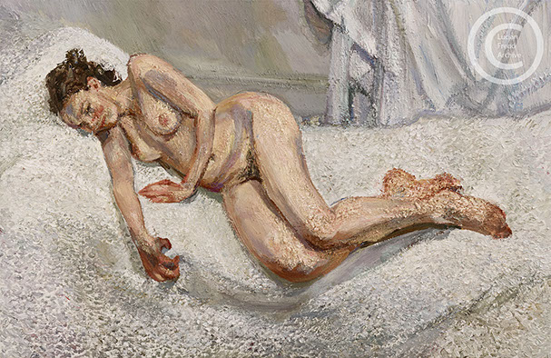 "Perienne Christian" 2011 Oil on Canvas 55.8cmx86.3cm