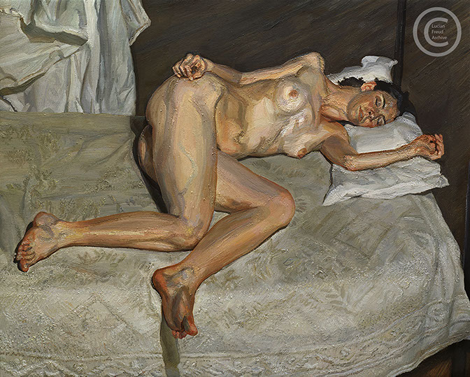 &nbsp;"Portrait on a White Cover" 2002-2003 Oil on Canvas 116.2cmx142.2cm