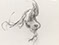 Lucian Freud 'Profile, Head' c1990 Pencil on Paper 27cmx24.5cm