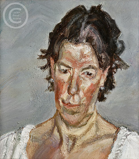 "Sally Clarke" 2008 Oil on Canvas 45.7cmx40.6cm