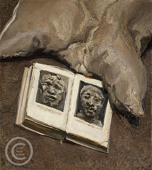 "Still Life with Book" 1993 Oil on Canvas 45.7cmx51cm