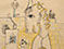 Lucian Freud 'Unicorn (Toys)' c1942-1943 Ink and Crayon on paper 39.7cmx25.5cm