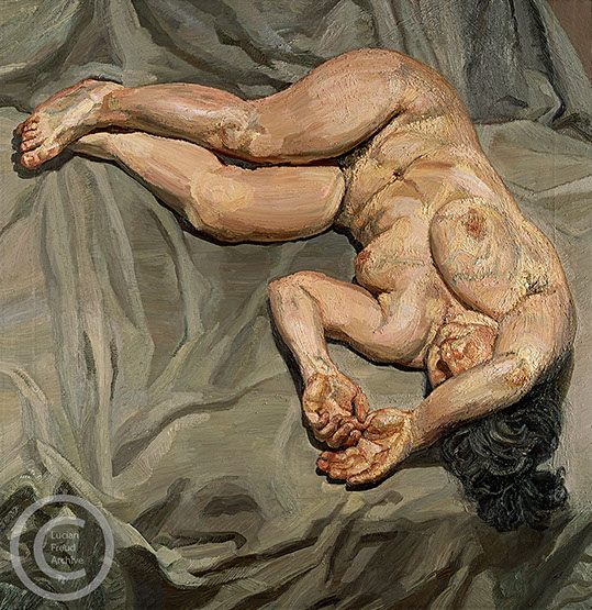 "Woman Holding Her Thumb" 1992 Oil on Canvas 132cmx122cm