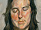 "Woman with Eyes Closed" 2002 Oil on Canvas 30.5cmx25.4cm